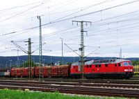 6-232 703 DB Cargo N&uuml;rnberg bespannte am 05.07.2024 die Saalfelder &Uuml;bergabe nach N&uuml;rnberg Rbf