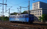 10-372 010 CD Cargo Lz Fahrt nach Falkenberg-Elster in Dresden Hbf 09.07.2024