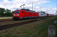 12-189 016 DB Cargo N&uuml;rnberg mit Containerzug am 17.07.2024 in Neuburxdorf