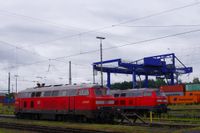 3-218 409 + 218 433 DB Regio in Hof Hbf 11.07.2024