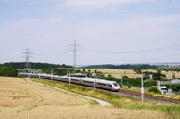 3-ICE Sprinter 1005 Berlin-M&uuml;nchen NBS bei Arnstadt 31.07.2024